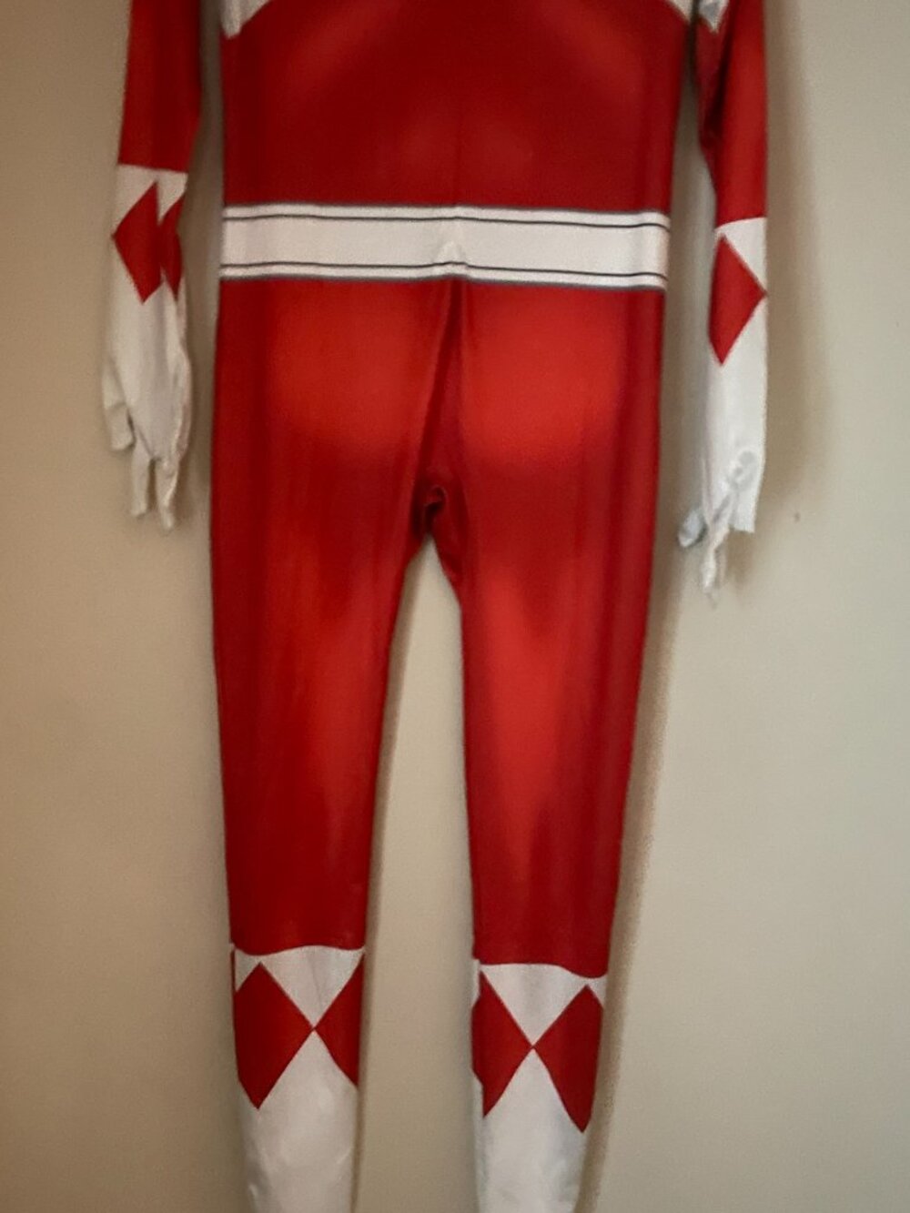 Red Power Ranger Costume - Picture 7 of 8